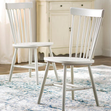 Load image into Gallery viewer, Solid Wood Windsor Back Side SET OF 2 Chairs #CR1026
