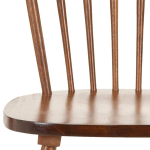 Spindle Solid Wood Windsor Back Side Chair - Set of 2 (SB670)