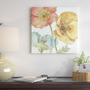 Spring Softies III by Lisa Audit - Unframed Print on Canvas