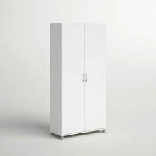Load image into Gallery viewer, White Springboro 74&quot; H x 36&quot; W x 15&quot; D Storage Cabinet
