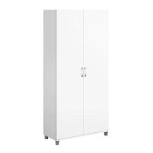 Load image into Gallery viewer, White Springboro 74&quot; H x 36&quot; W x 15&quot; D Storage Cabinet

