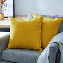 Load image into Gallery viewer, 20&quot; x 20&quot; Square Chenille Pillow Cover (Set of 2)
