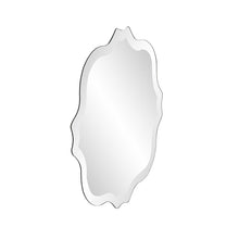 Load image into Gallery viewer, Square Glass Scallop Edges Frameless Mirror OG496
