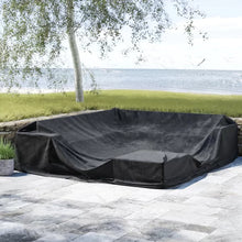 Load image into Gallery viewer, 28&quot; H x 106&quot; W x 106&quot; D Square Heavy Duty Patio Sofa Cover
