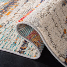 Load image into Gallery viewer, Square Neasa Abstract Ivory/Multi Area Rug 6192RR
