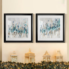 Load image into Gallery viewer, 22&quot; H x 22&quot; W x 1.25&quot; D Staccato Blue I - 2 Piece Painting Set 6294RR
