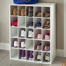 Load image into Gallery viewer, Stackable Organizers 25 Pair Stackable Shoe Rack 7174RR
