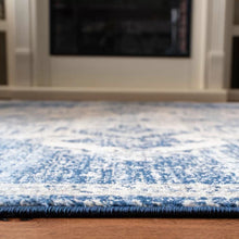 Load image into Gallery viewer, Stadler Power Loom Navy Rug 2 x 4
