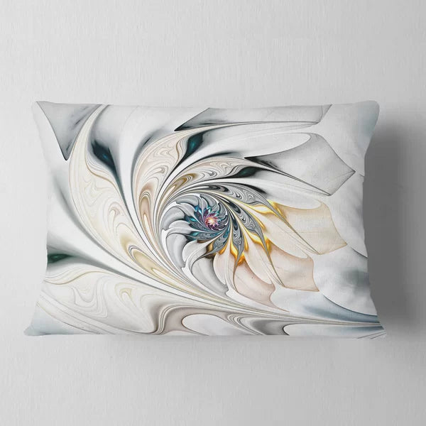 Stained Glass Floral Lumbar Pillow (SET OF2)
