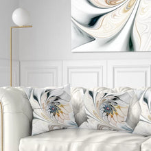 Load image into Gallery viewer, Stained Glass Floral Lumbar Pillow
