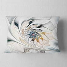 Load image into Gallery viewer, Stained Glass Floral Lumbar Pillow
