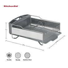 Load image into Gallery viewer, Stainless Steel Countertop Dish Rack
