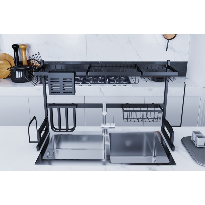 Stainless Steel Over the Sink Dish Rack 7463