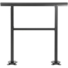 Load image into Gallery viewer, Stair Railing Kit Aluminum Handrail Flexible Outdoor Deck Hand Rail, 2-3 Steps (35" H x 36" W x 5.3" D)
