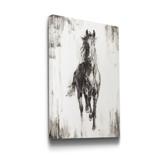36" H x 24" W x 1" D Stallion I - Wrapped Canvas Print