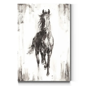 36" H x 24" W x 1" D Stallion I - Wrapped Canvas Print