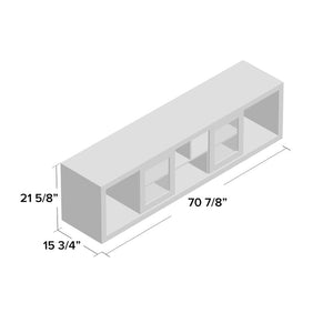Stallman Tv Stand for Tv's up to 70" (LW302)