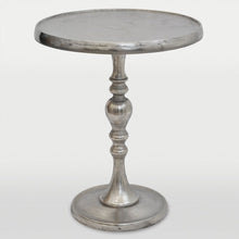 Load image into Gallery viewer, Stamper Pedestal End Table
