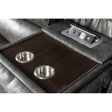 Load image into Gallery viewer, Stampley 89.37&quot; Wide Faux Leather Square Arm Reclining Sofa SB1792
