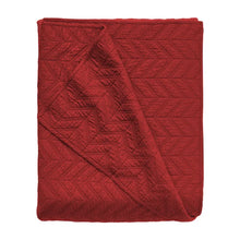 Load image into Gallery viewer, King Quilt + 2 Standard Shams Red Standard Cotton 140 TC Quilt Set
