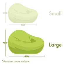 Load image into Gallery viewer, Standard Outdoor Friendly Bean Bag Chair &amp; Lounger 23&quot; x 35&quot; x 35&quot;
