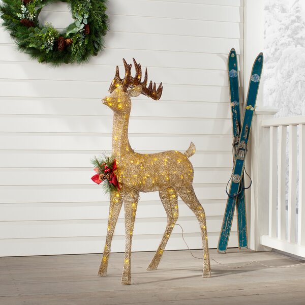Standing Reindeer Lighted Display 3254RR