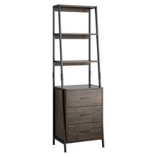 Load image into Gallery viewer, Stansbury 68.9&#39;&#39; H x 20.1&#39;&#39; W Iron Standard Bookcase with Bins
