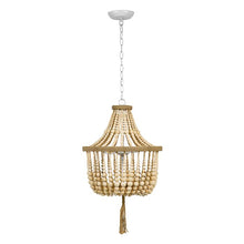 Load image into Gallery viewer, Natural Wirrindela 2 - Light Unique / Statement Chandelier with Beaded Accents #9921
