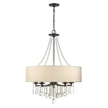 Load image into Gallery viewer, Abel 5 - Light Unique / Statement Drum Chandelier - 595CE
