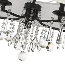 Load image into Gallery viewer, Abel 5 - Light Unique / Statement Drum Chandelier - 595CE
