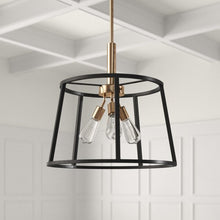 Load image into Gallery viewer, Brielle 3 - Light Unique / Statement Geometric Chandelier MRM1091
