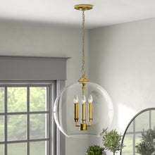 Load image into Gallery viewer, Chilcott 3 - Light Unique /  Statement Globe Pendant MRM1713
