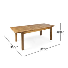 Load image into Gallery viewer, Statler Solid Wood 8 - Person Dining Table
