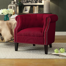 Load image into Gallery viewer, Steeves 29&quot; Wide Tufted Polyester Barrel Chair 1195AH
