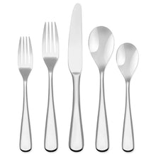 Load image into Gallery viewer, Stephanie Satin 20 Piece Flatware Set, Service for 4 MRM3872
