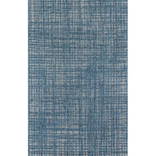 Load image into Gallery viewer, Steppe Abstract Indoor / Outdoor Area Rug in Navy Blue 2&#39; x 3&#39;
