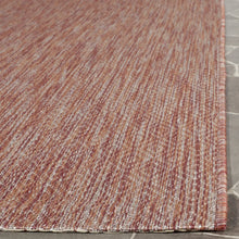 Load image into Gallery viewer, Stevo Abstract Indoor / Outdoor Area Rug in Red, Rectangle 8&#39; x 10&#39;
