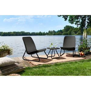 Stickel 3 Piece Rattan Seating Group #AD219