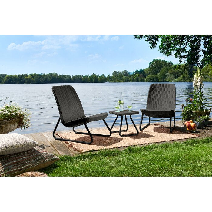 Stickel 3 Piece Rattan Seating Group #AD219