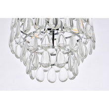 Load image into Gallery viewer, 72&quot; H x 12&quot; W x 12&quot; D Stiner 3 Light Unique Tiered Chandelier with Crystal Accents

