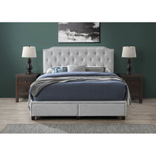Load image into Gallery viewer, Gray St Laurent Queen Upholstered Footboard 7053
