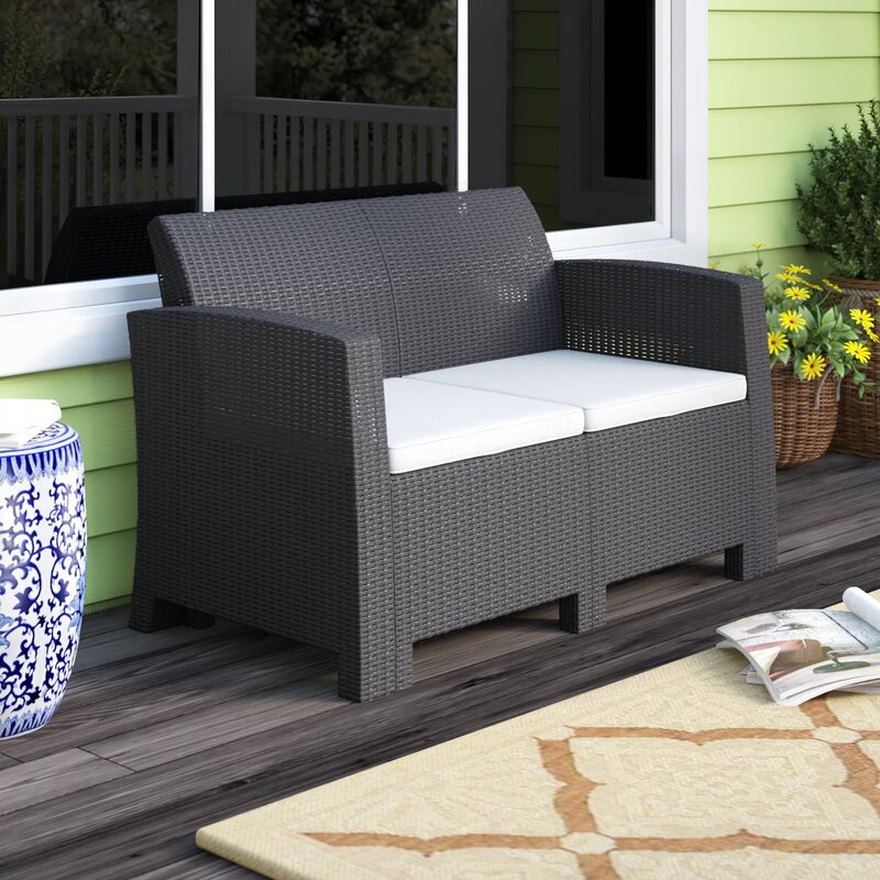 Stockwell Patio Sofa with Cushions 4357RR