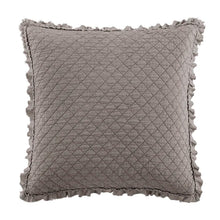 Load image into Gallery viewer, Stone Washed Quilted Euro Sham 26&quot; x 26&quot;
