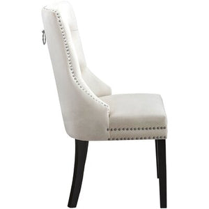 Single Stonefort Tufted Velvet Upholstered Dining Chair - 661CE