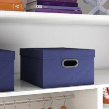 Load image into Gallery viewer, Storage Box with Lid (Set of 2) GL838
