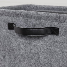 Load image into Gallery viewer, Gray Storit Storage Fabric Bin Set - Set of 2 (GL10)
