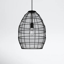 Load image into Gallery viewer, Black Stoutland Single Teardrop Pendant
