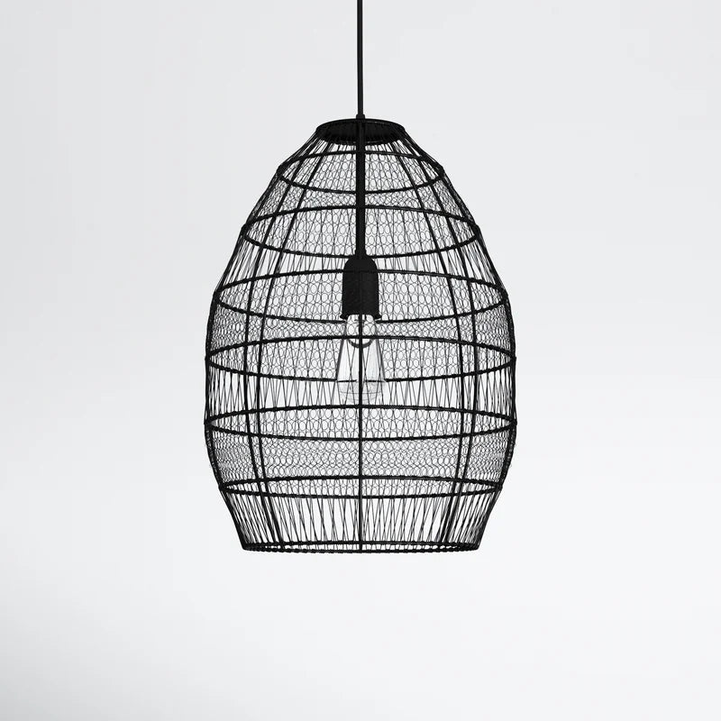 Black Stoutland Single Teardrop Pendant