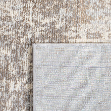 Load image into Gallery viewer, Stratton Abstract Area Rug in Light Gray/Beige, Rectangle 5&#39;3&quot; x 7&#39;6&quot;
