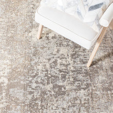 Load image into Gallery viewer, Stratton Abstract Area Rug in Light Gray/Beige Rectangle
